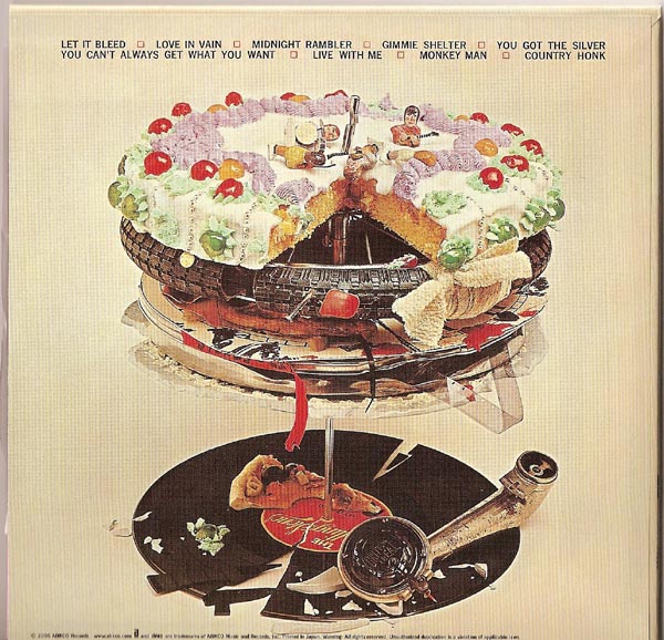 Back Cover, Rolling Stones (The) - Let It Bleed